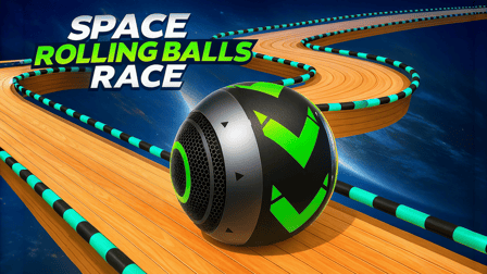 Space Rolling Balls Race