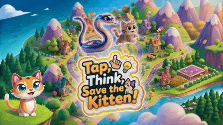 Tap, Think, Save the Kitten!