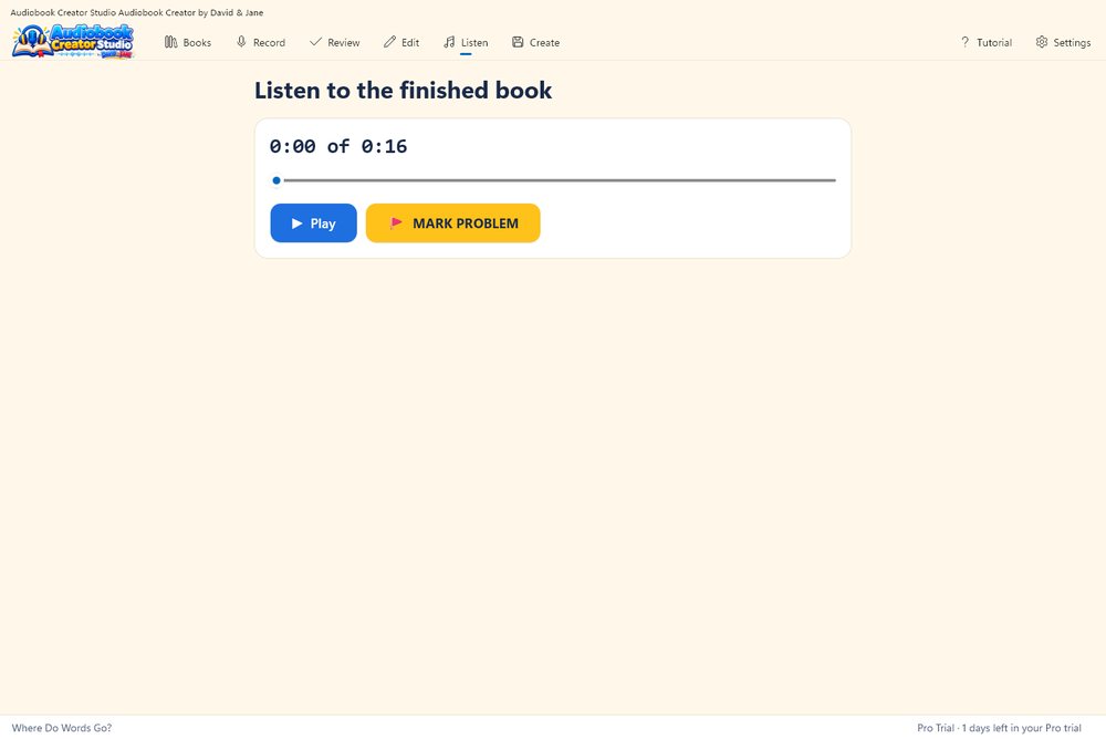 Listen to the result
