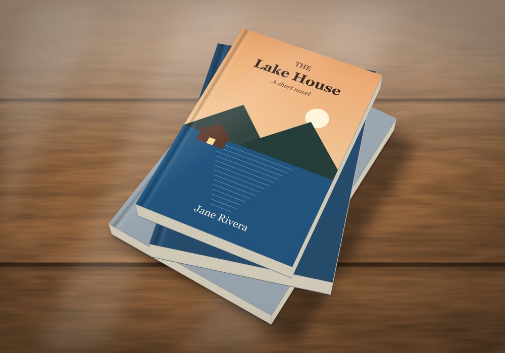 A paperback on a table