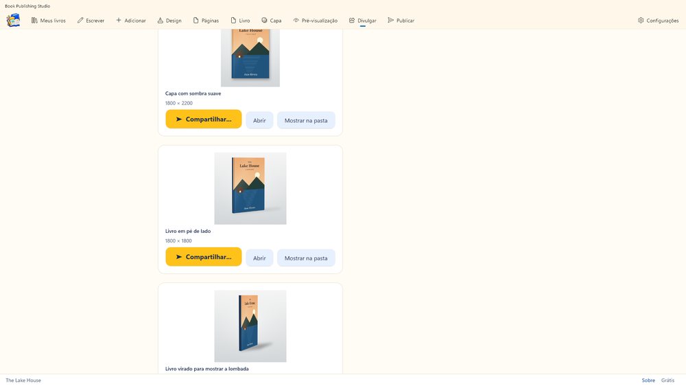 Mockups e imagens para redes sociais do seu livro