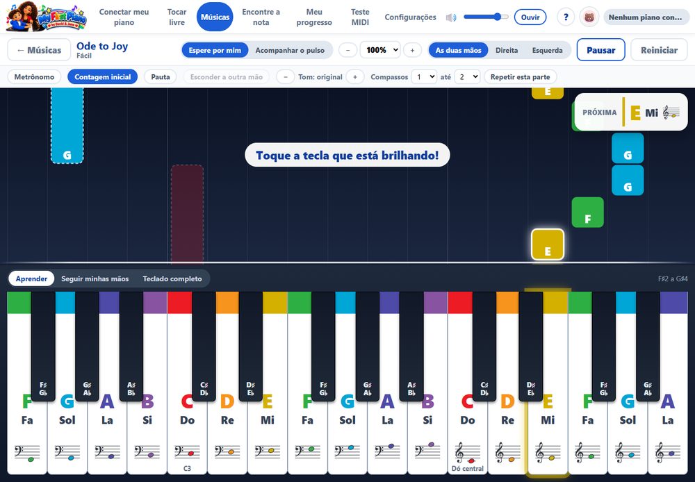 Pro: repita alguns compassos, deixe-os mais lentos e leve qualquer música para outro tom